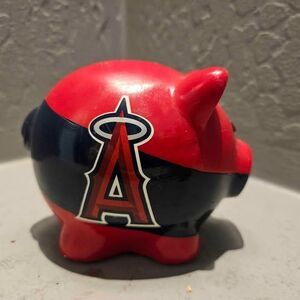 Los Angeles Angels Piggy Bank 3"